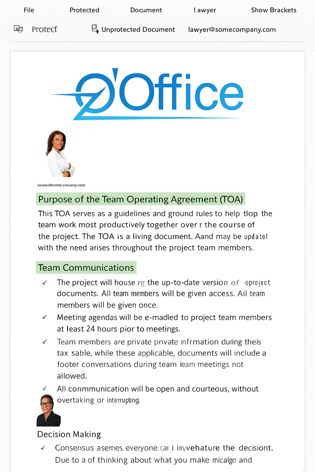 Enforce Document Protection