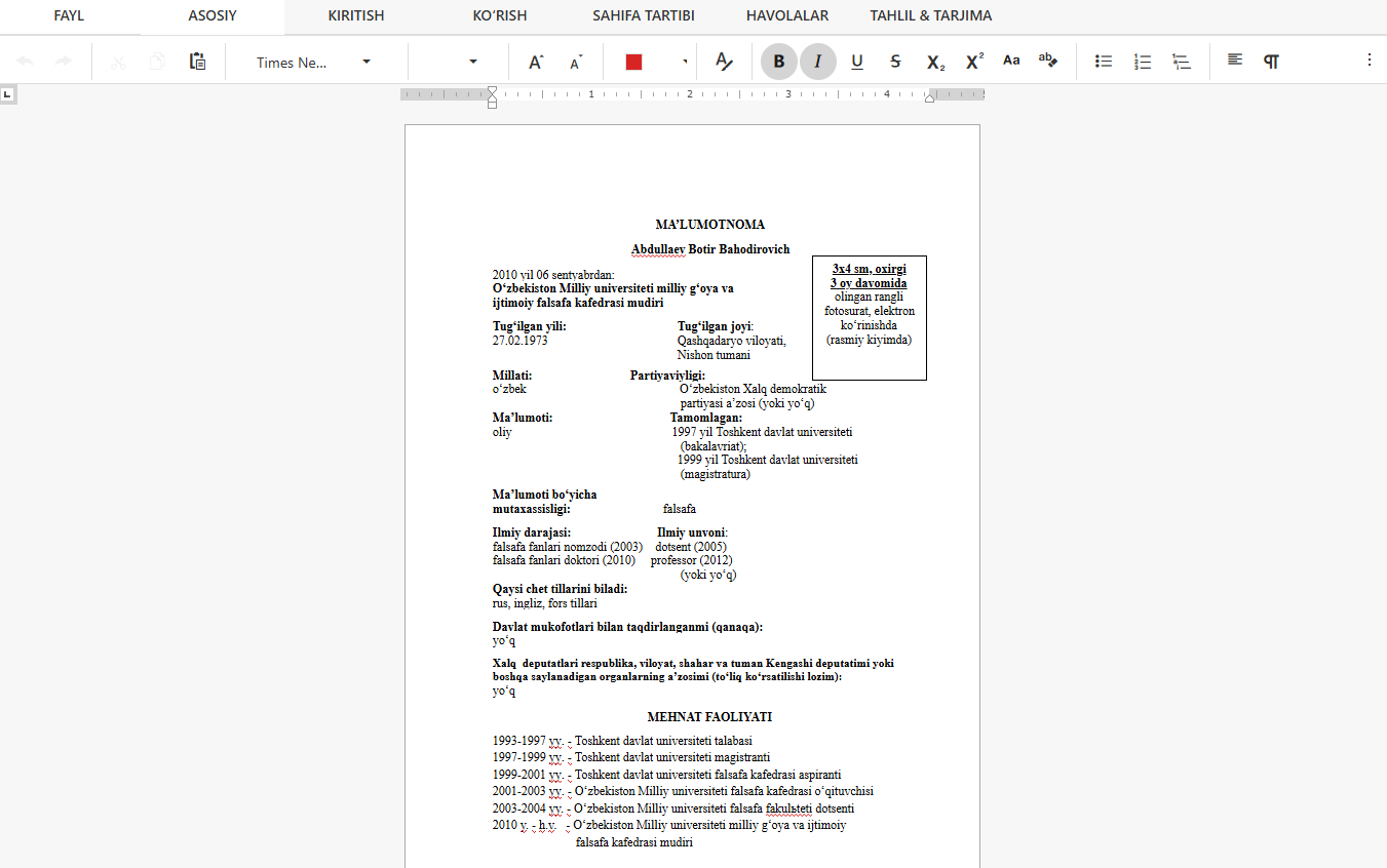 Edit and Format Documents